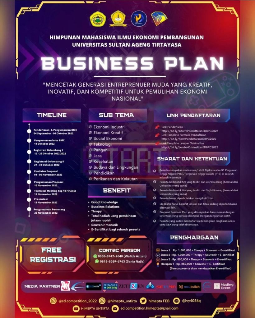 business plan competition 2022 indonesia