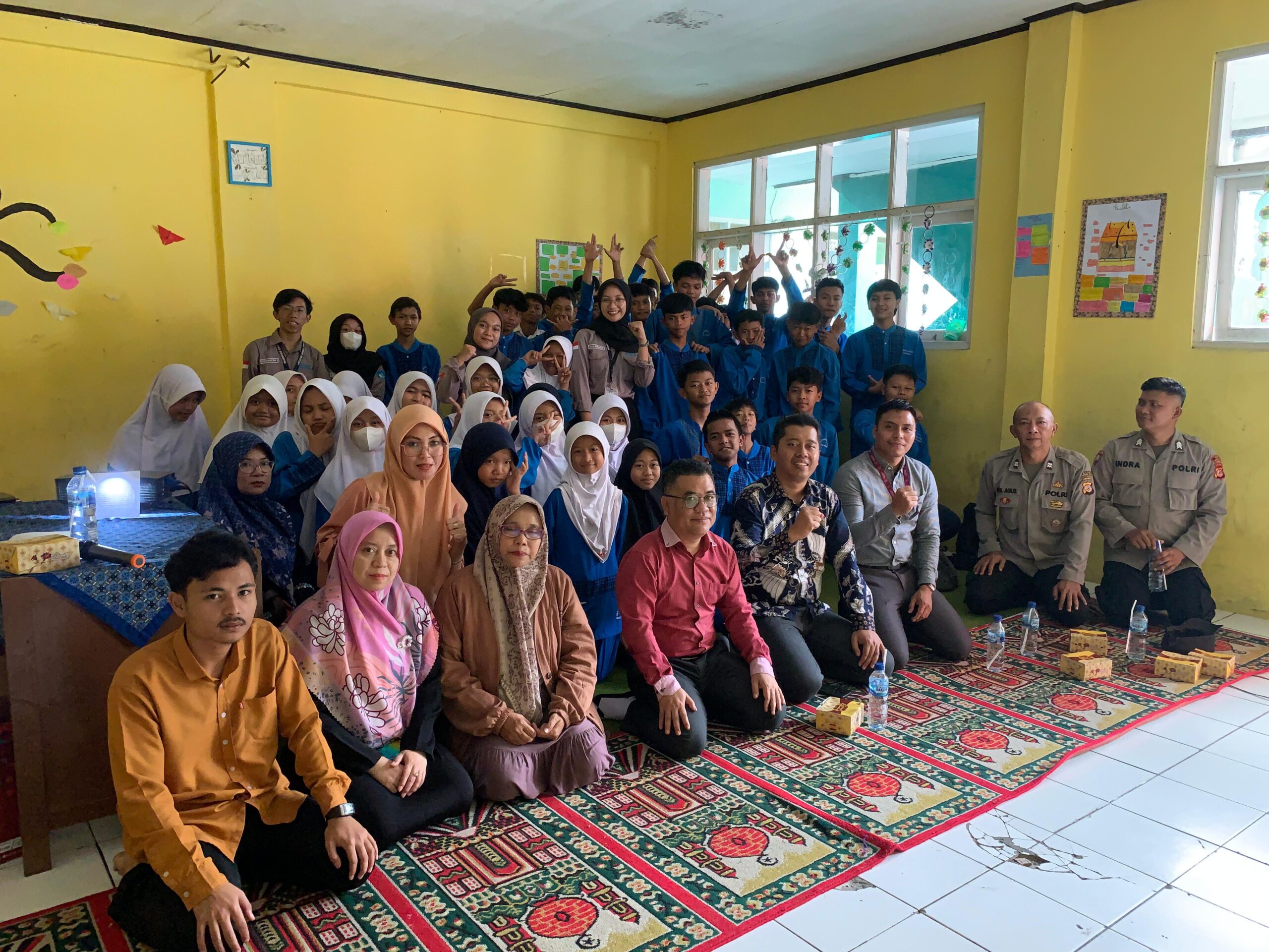 Penarikan Mahasiswa Program Kampus Mengajar 6 Tahun 2023 SMP Islam Fatahillah